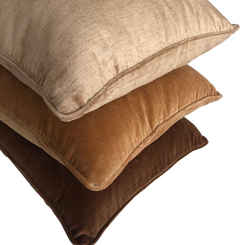 Cushion Cover Matt Velvet Deep Green