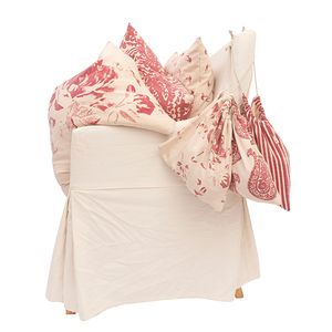 Hovedbilde Tøypose Rasberry Paisley