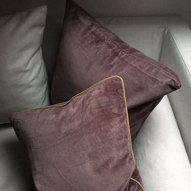 Hovedbilde Putetrekk Matt Velvet Plum
