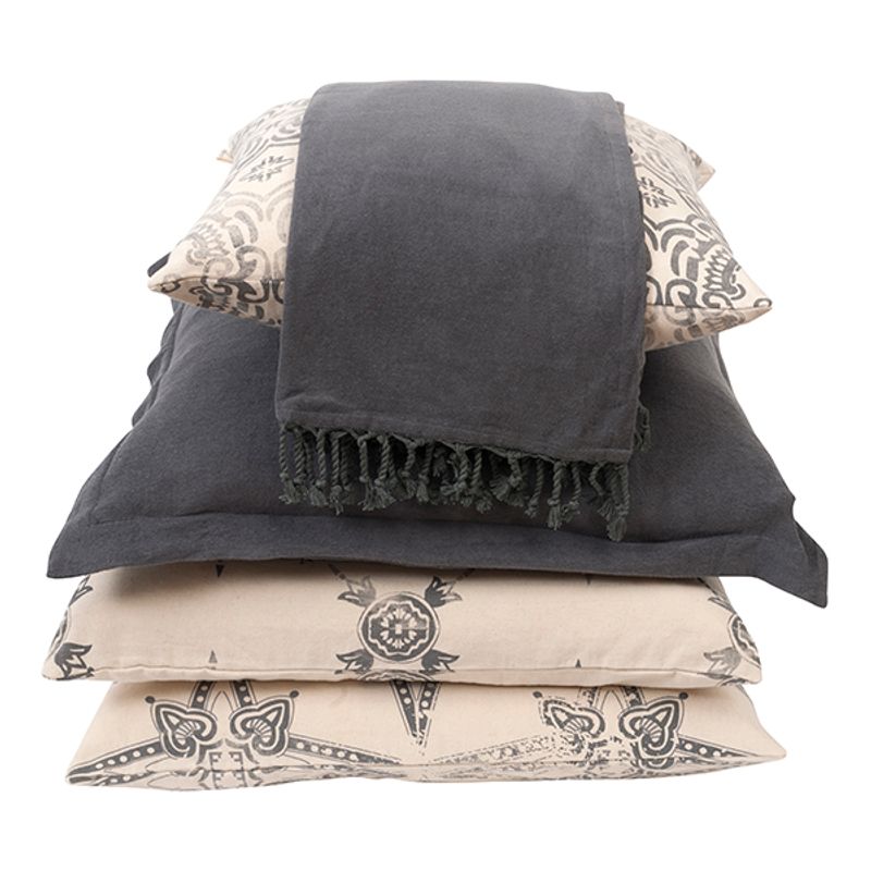 cushion cover anthracite Terry 60x60 cm
