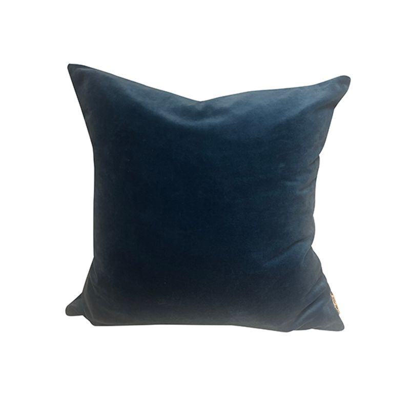 cushion cover matt Modern blue