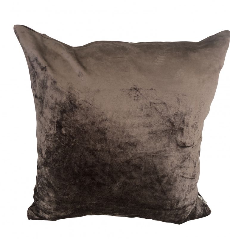 Cushion Cover Shiny Velvet Plum