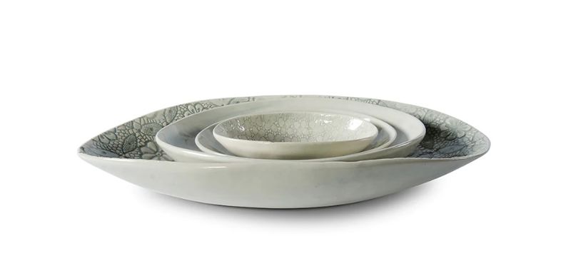Etosha Mixed Pattern Extra Large Duck Egg 
