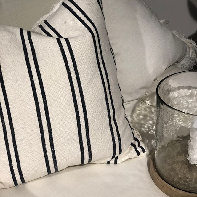 Hovedbilde Putetrekk Anthrasite Stripe