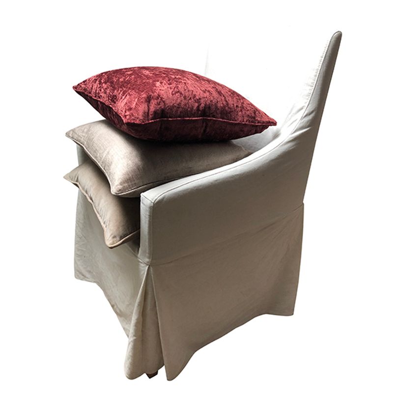 cushion cover velvet matt Vine
