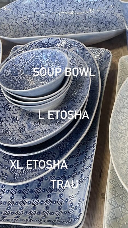 Etosha Mixed Pattern Medium Dark Blue 