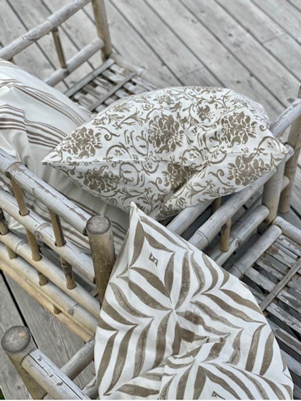 Cushion Cover Taupe Nelly