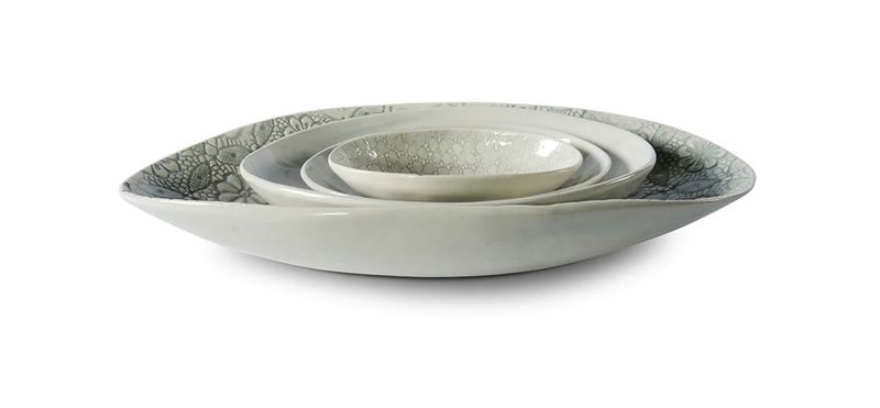 Etosha Mixed Pattern Extra Large Duck Egg 